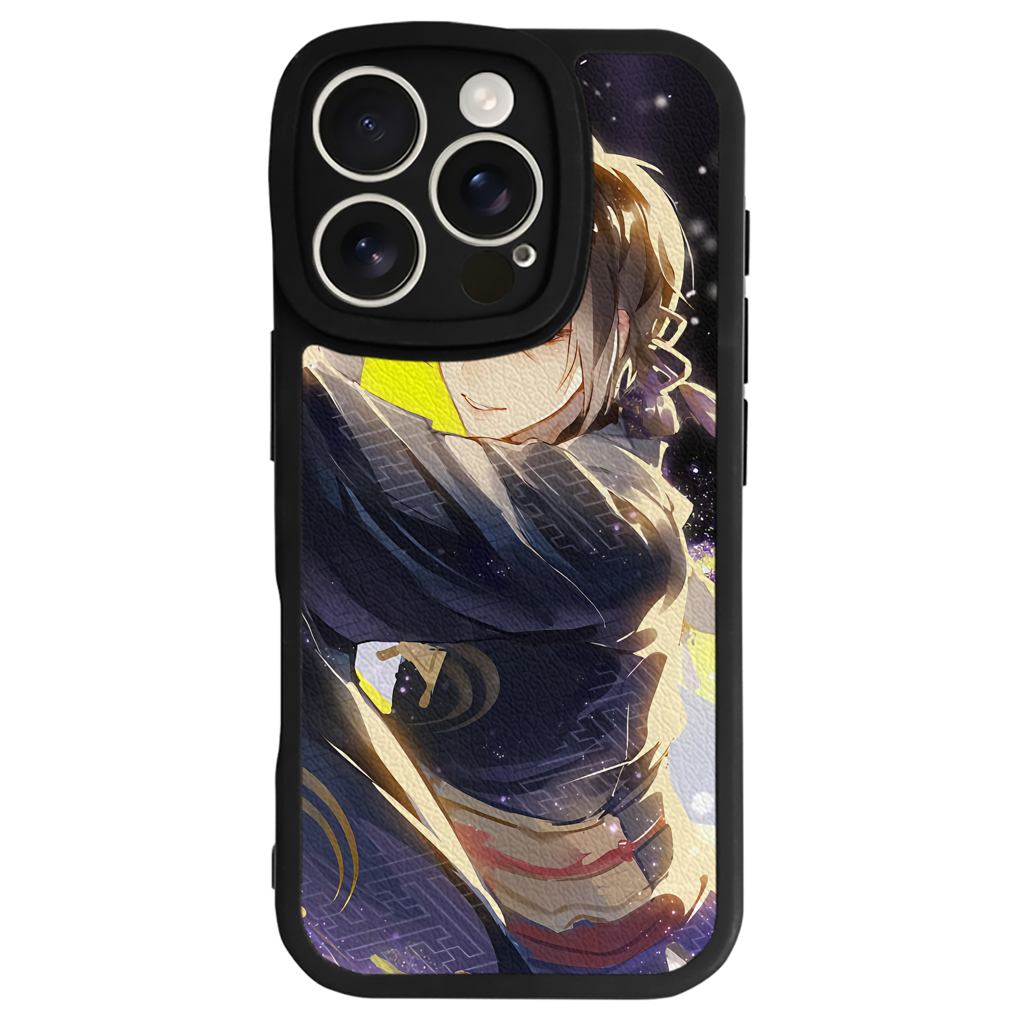 （画像用） 刀剣乱舞 Touken Ranbu 【iPhone 16シリーズ対応】シリコンスマホケース（レザー調） 材質：シリコン
